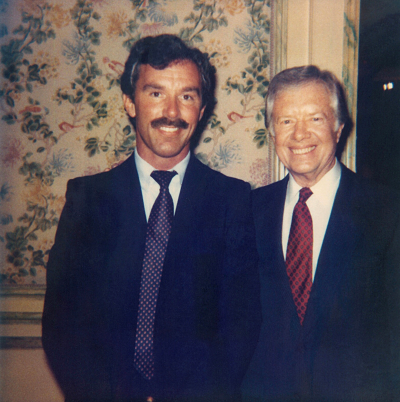 1985 Book Tour with President Jimmy Carter