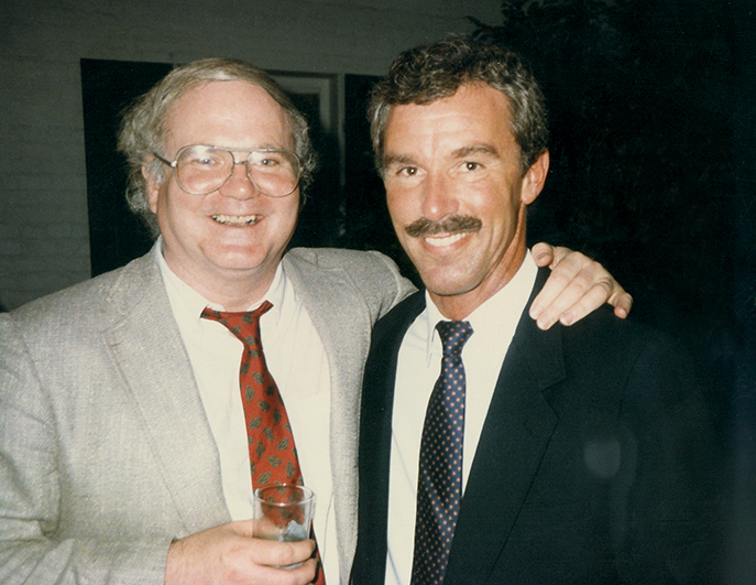 With Pat Conroy New Orleans-1986- Prince of Tides Launch-sm
